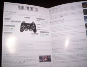 FFXIII English Sheet